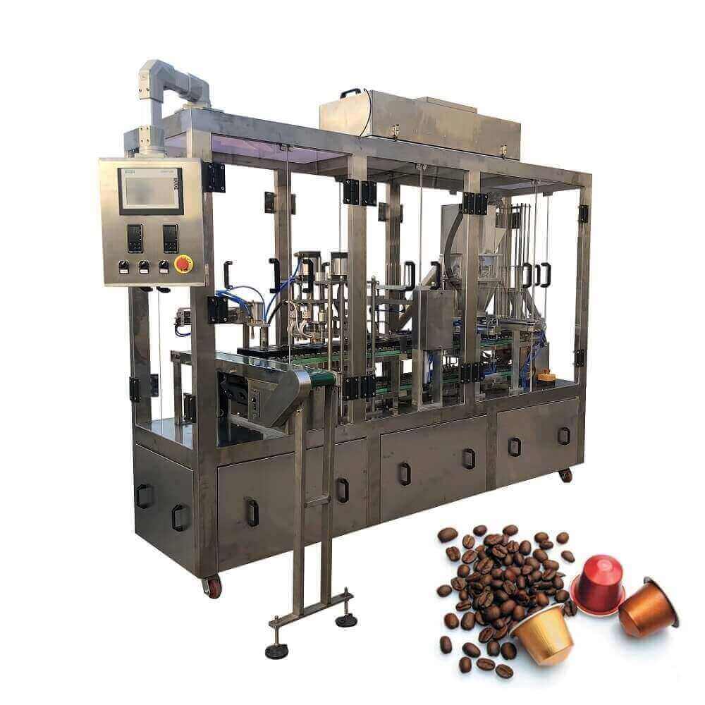 KFP-2 全自動雀巢咖啡膠囊灌裝封口機(jī)